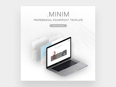 .minim professional powerpoint template design presentation slide