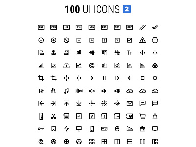 iconpack general2 100 100icons icon set icons lineart ui uiux