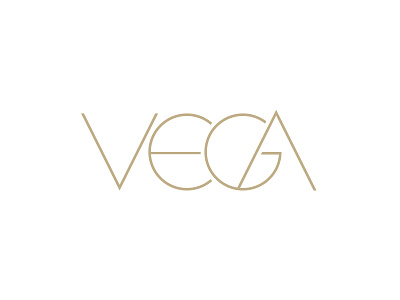 Vega logo minimal style soft color
