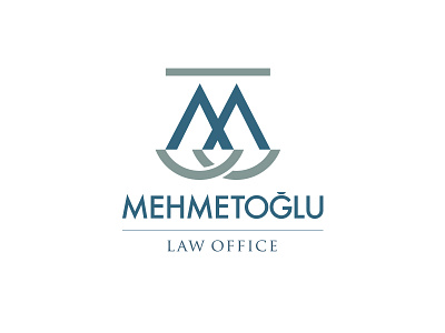 Law Office design emblem law office logo