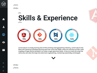 Skills  And Experiencepage