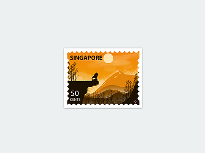 Singapore- Stamp