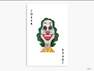 joker background branding design flat art illustration vector