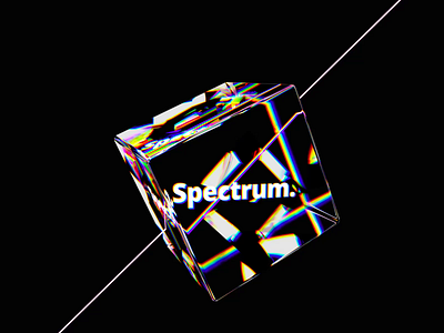 Spectrum Cube 3d animation illustration