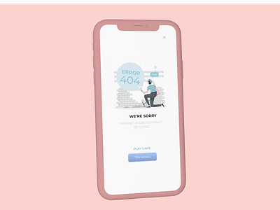 404 Page app appdesign design ui