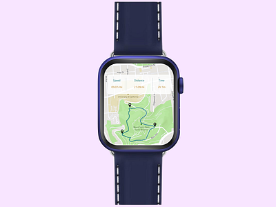 Location Tracker 3d app appdesign design figma graphic design smartwatch ui ux