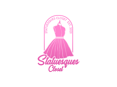 Statuesques Closet Logo branding design graphic design logo typography