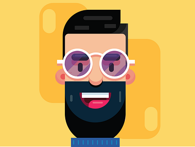 Flat Character Design app branding cinema4d design illustration illustrator photoshop sketch vector visuals