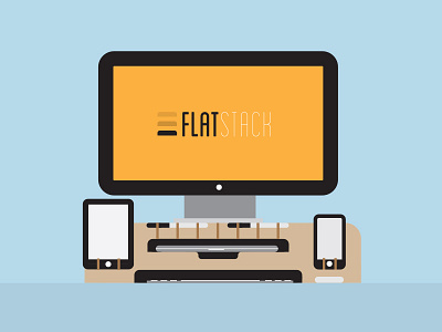 Flatstack - Laptop Stand