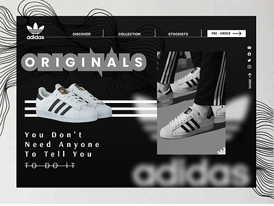 Adidas - OPENING PAGE