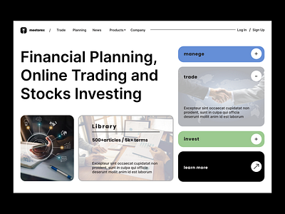 Financial Planning Website - Editing and Support