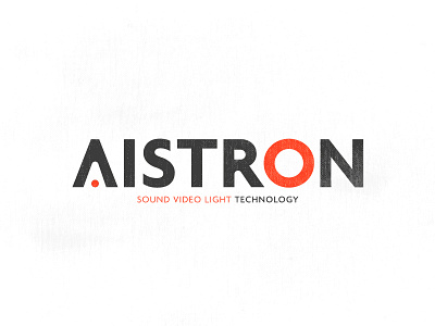Sound Video Light Company andreabusnelli branding lettering light logotipo orange sanserif sound technology typography video
