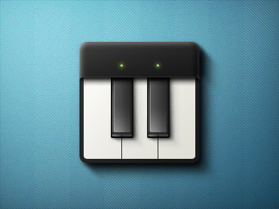 Light switch (animated) animation black design gif idea industrial keys light piano room switch white