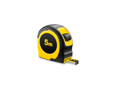 Tape measure black icon ruler tape measure yellow