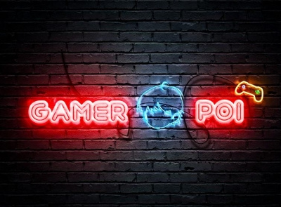 GAMERPOI BANNER BRANDING branding graphic design