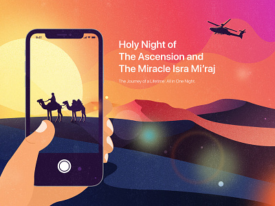 Holy Night of The Ascension and The Miracle Isra Miraj