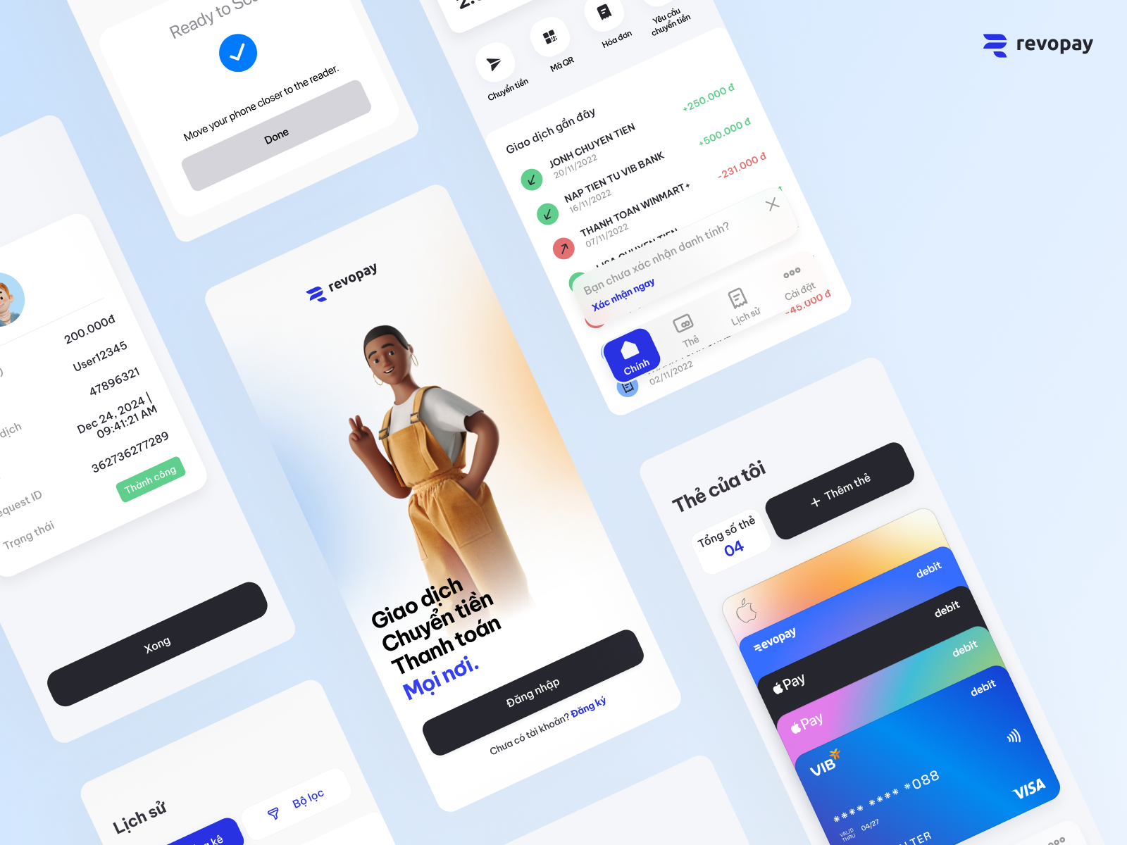 Banking App - Revopay Interface Design By Phank by Phan Khanh on Dribbble