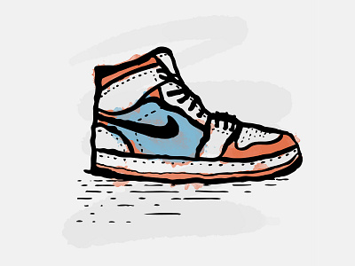 Air Jordan 1 Rebound by Ian Charles Black on Dribbble