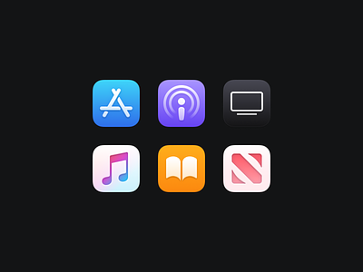 Bondi Icons (Part Two) app apple download figma freebie icon icon set icons illustration macos macosx
