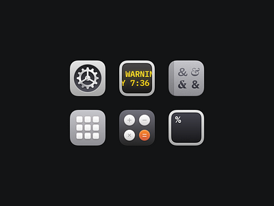 Bondi Icons (Part Four) app apple download figma freebie icon icon set icons illustration macos macosx