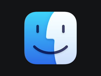 Bondi — Finder app apple download figma freebie icon icon set icons illustration macos macosx