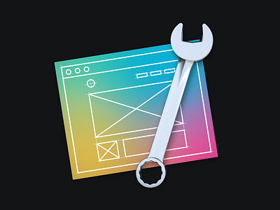 Spanner for Mac app apple detail download icon illustration macos macosx sketch xcode