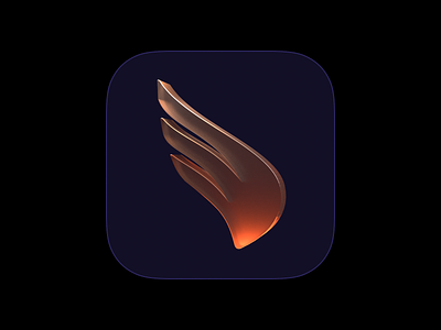 Dash for iOS 3d app blender icon icons ios logo