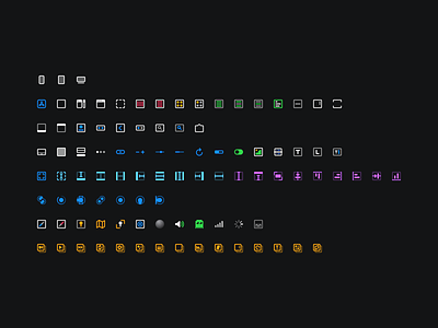 Reveal Outline Icons