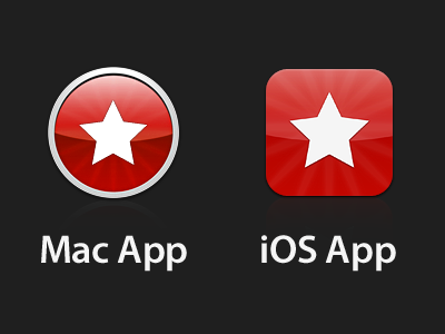 Apple's Icon Stereotypes icon red star stereotype