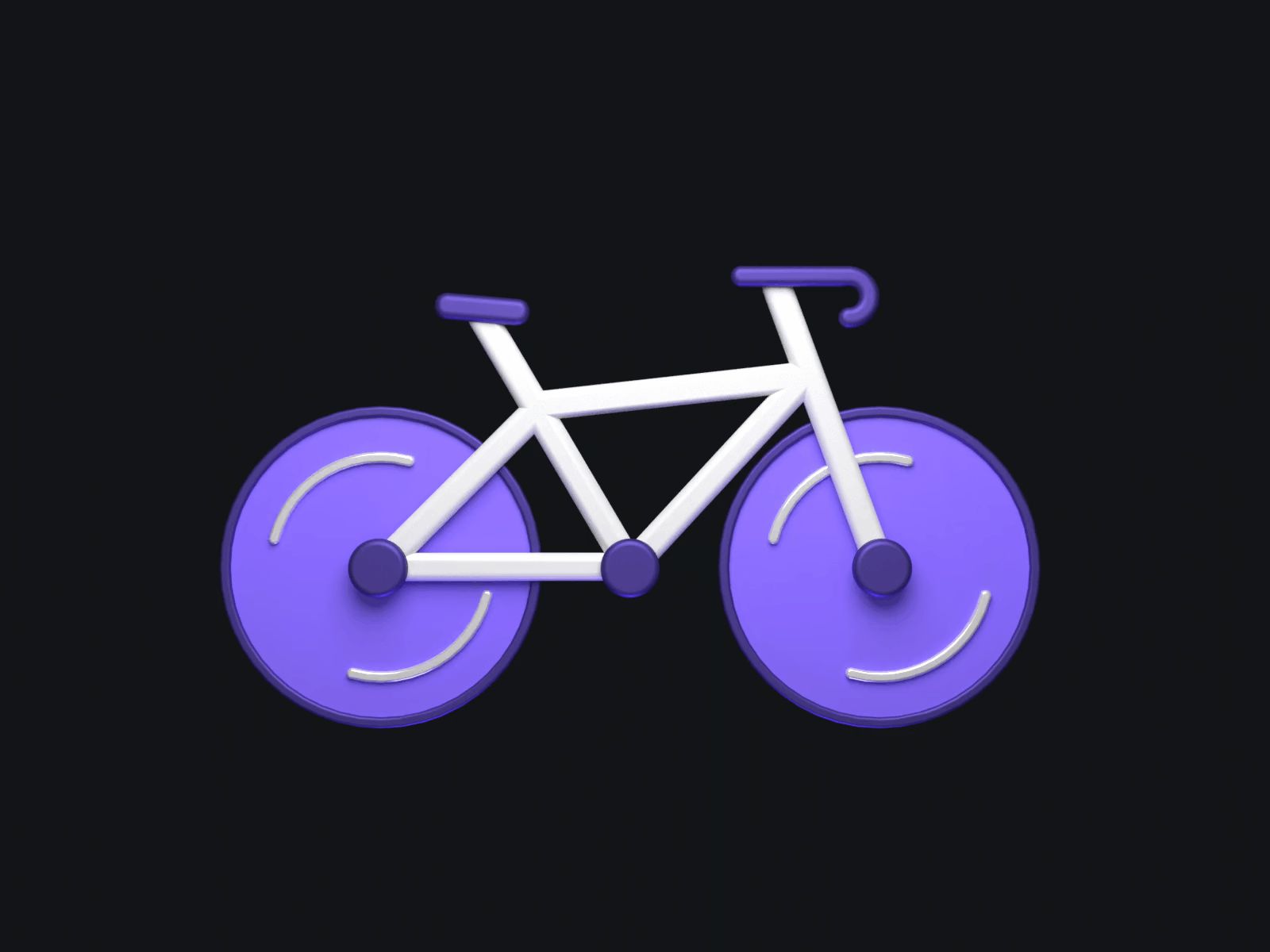 Loading Stats 3d animation app icon bicycle blender detail gif icon illustration loader loading loop mac os monterey macos macos big sur macosx metal pro shaders spinner