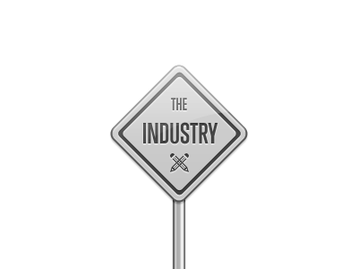 The Industry fun icon sign the industry