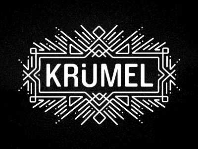 Krümel Branding branding illustration lettering logo