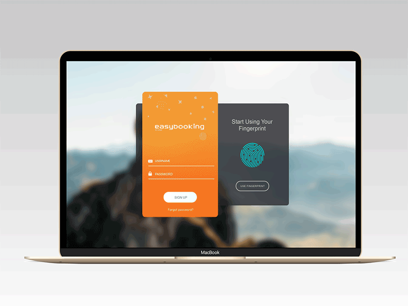 Login Screen Animation Macbook ae animation interaction login sign in sketch