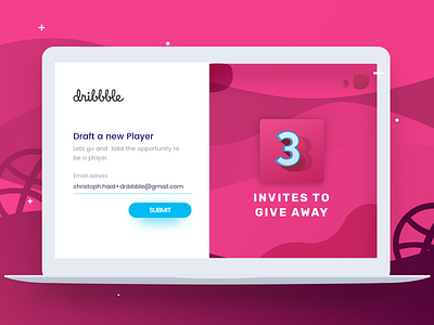 Dribbble Invites Give Away away giveaway invite