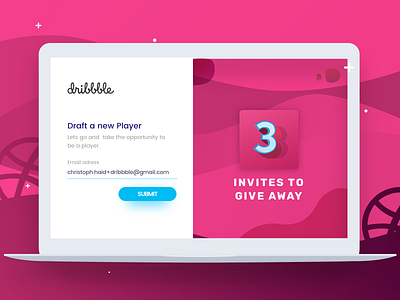 Dribbble Invites Give Away away giveaway invite