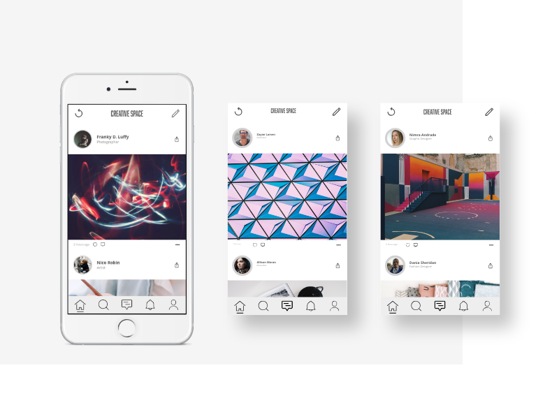 The Artisan app. The community in one place. by Simon Hoang on Dribbble