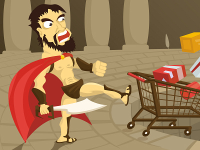 This Is Sparta! 300 cart leonidas products reject sparta