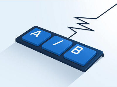 A/B Testing ab testing buttons keyboard pulse stats testing