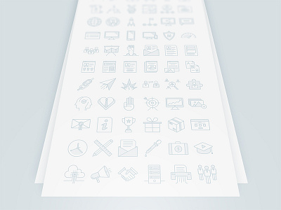 Instapage Icons collection icons instapage stroke vectors website