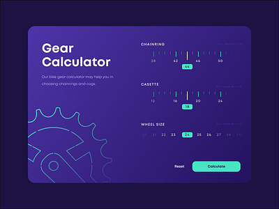 Calculator - Daily UI - #4 app design gradient typography ui ui design uidaily