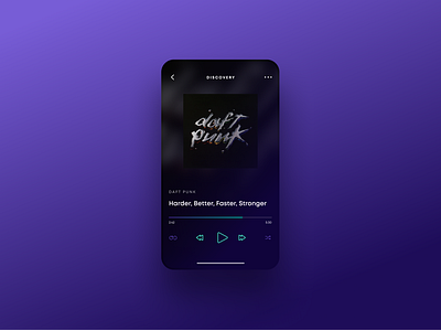 Music App - Daily UI - #9