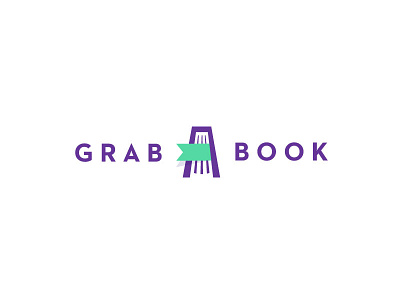 Grab A Book Logo book logo