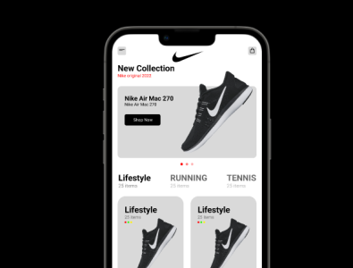 Nike Collection logo ui