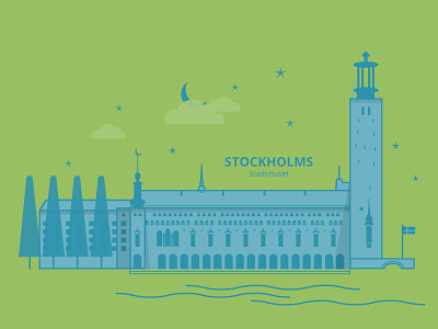 Stockholm - City Hall architecture city hall nobel prize stockholm