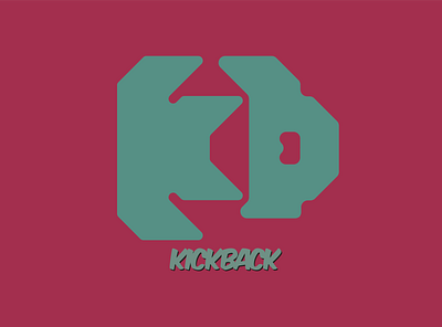 Kickback branding design graphic design logo logo design vector