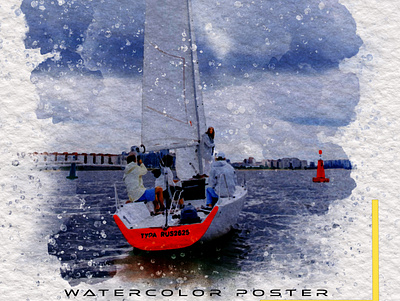 Watercolor poster! animation branding design graphic design illustration logo photo photoshop ui vector