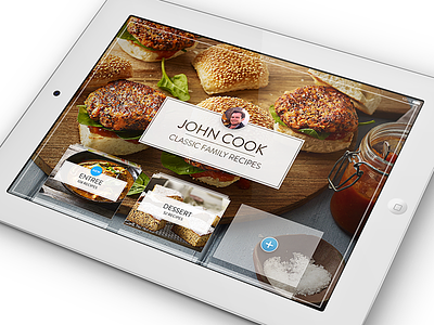 Cook - Book Title Page cook cook book ios7 ipad recipe