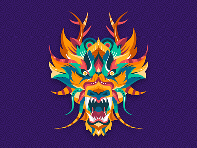 The Myth abstract adobe creature design dragon dribbble follow graphicdesign illustration mythology shot vector