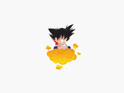 Son Goku anime design dragonball fight follow goku graphicdesign illustration manga nimbus shot vector
