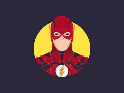 The Fastest Man Alive barry comic dccomics design flash follow illustration red shot superhero theflash
